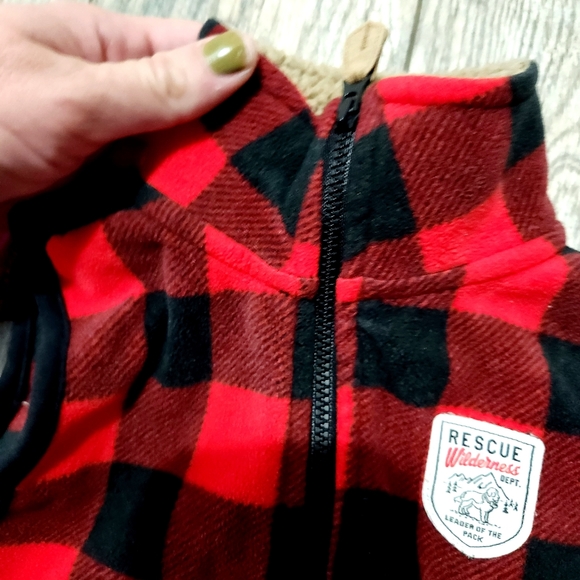 12/18M Bundle Red/Black Hoodie/Vest - Picture 6 of 8